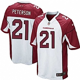 Nike Men & Women & Youth Cardinals #21 Patrick Peterson White Team Color Game Jersey,baseball caps,new era cap wholesale,wholesale hats